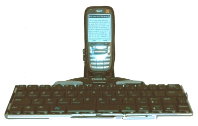 C500 Smartphone with BT keyboard