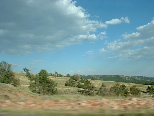 Wyoming highway view